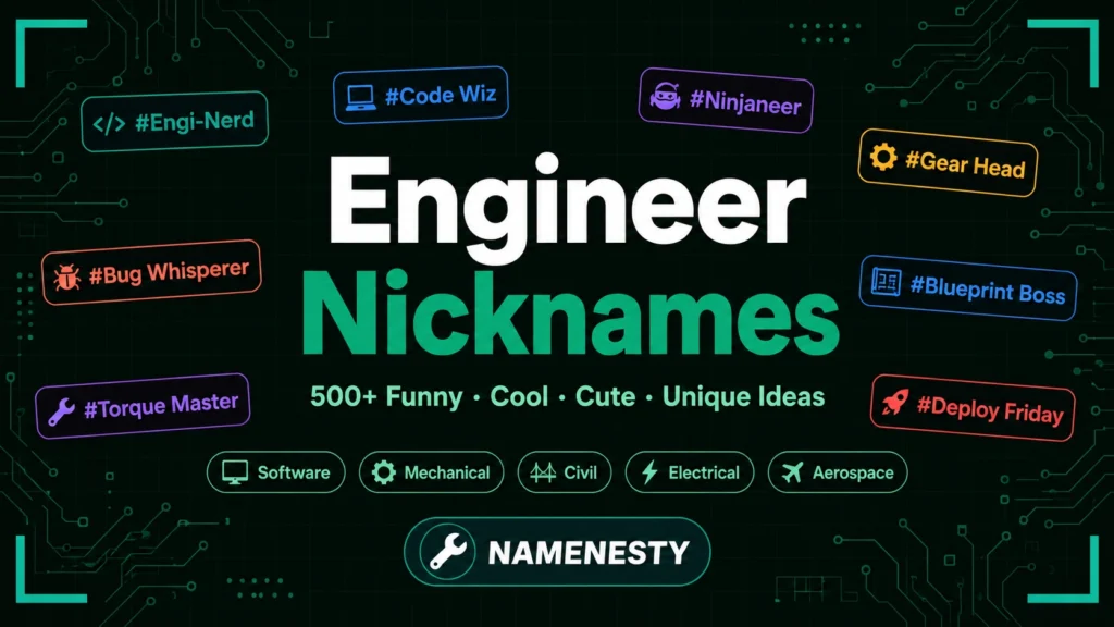 Engineer Nicknames