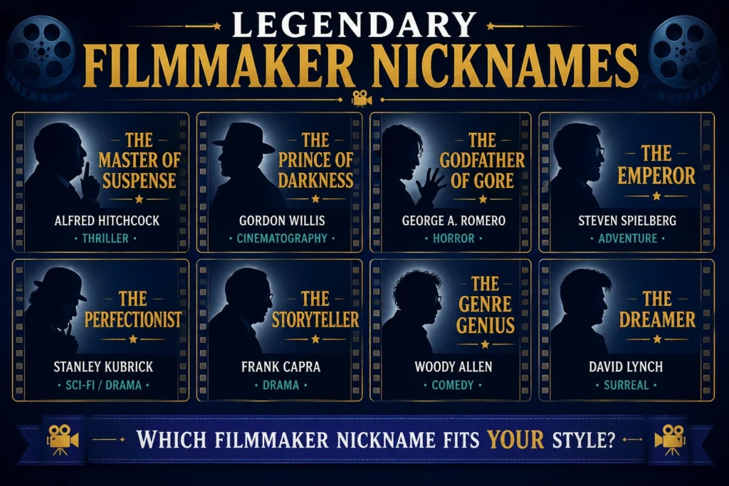 Filmmaker Nicknames
