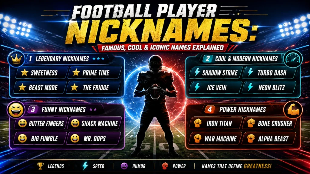 Football Player Nicknames