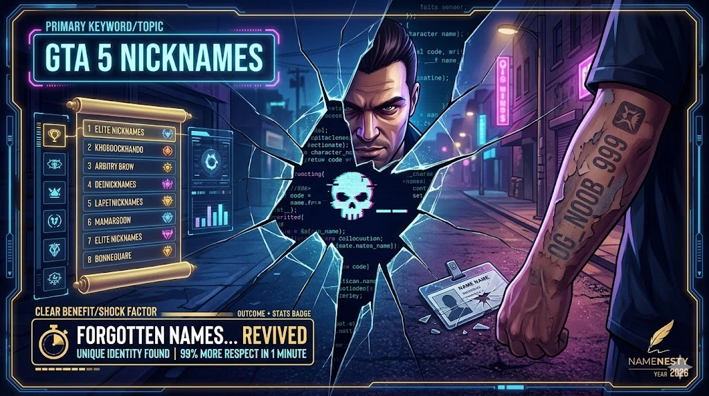 GTA 5 Nicknames'