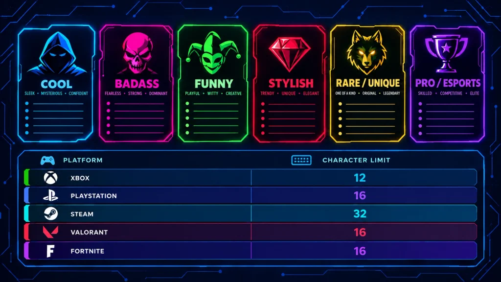 Gaming Names