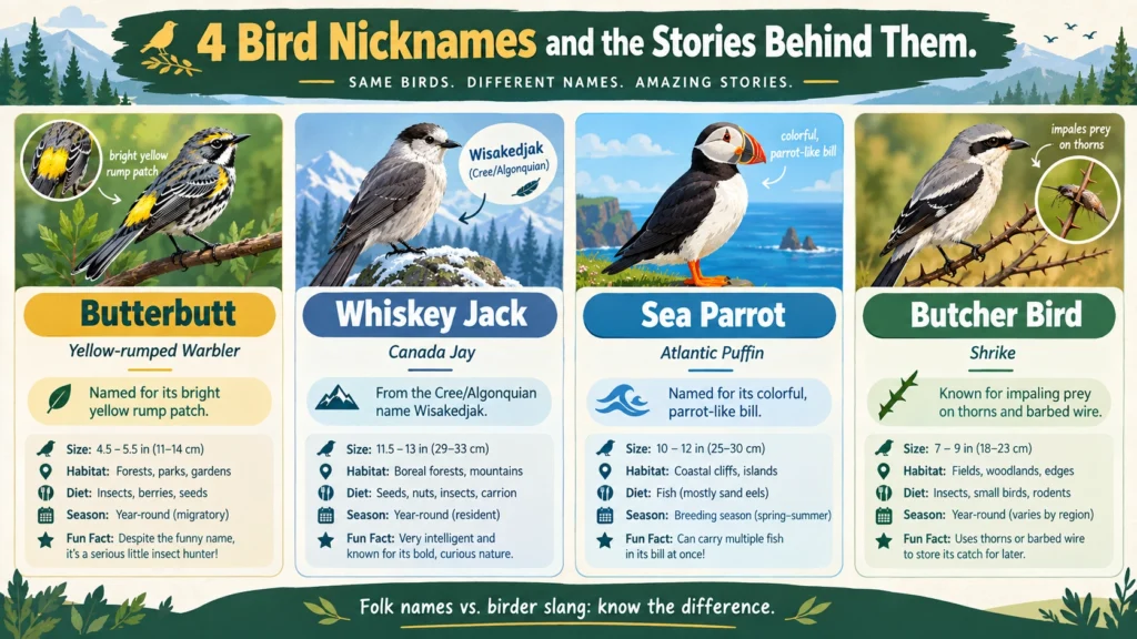 Bird Nicknames