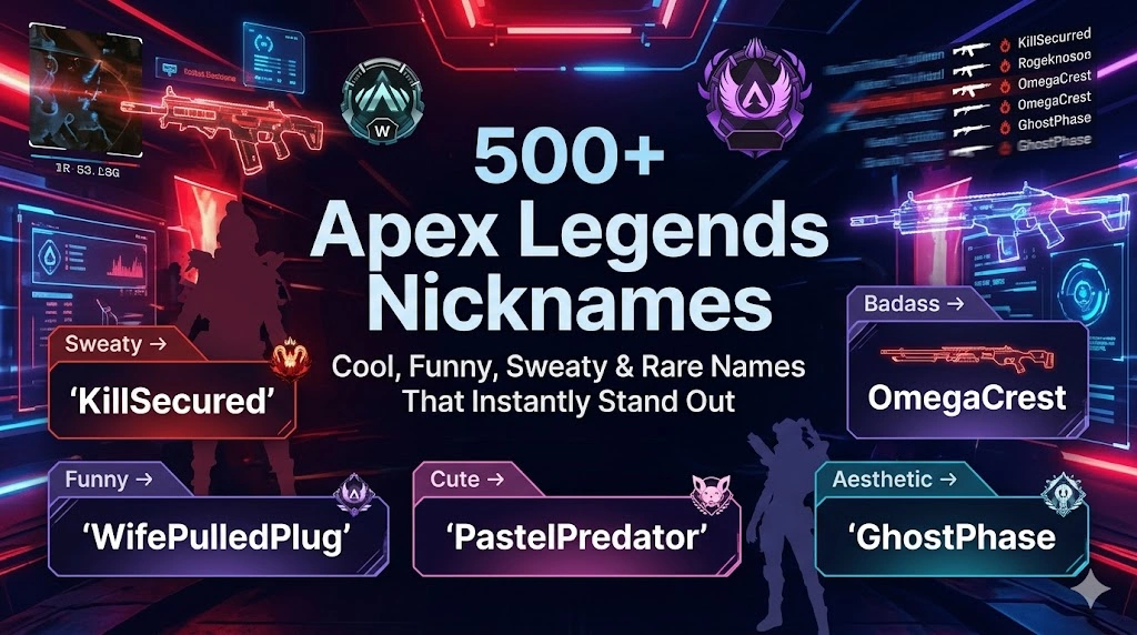 Apex Legends Nicknames