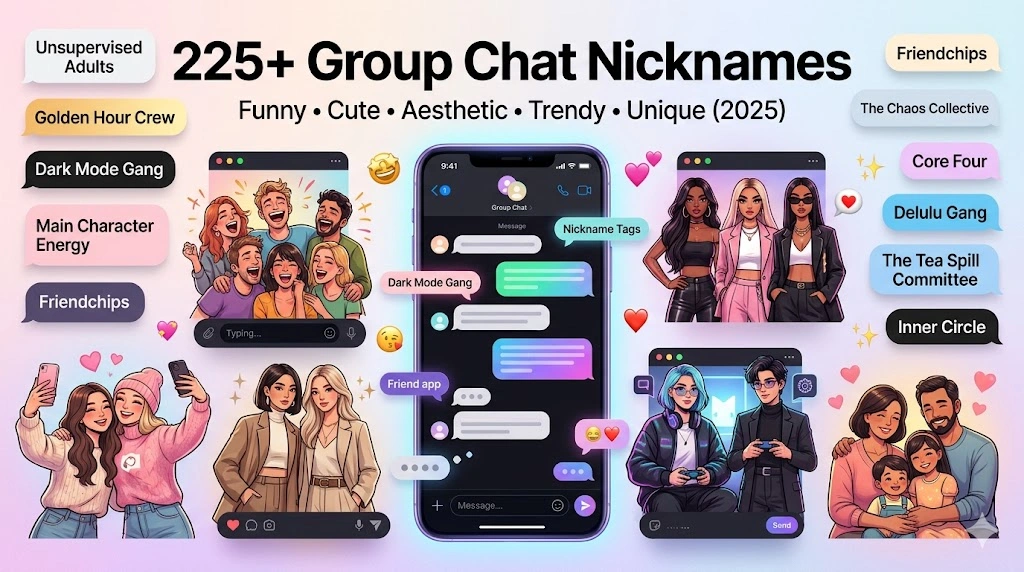 Group Chat Nicknames