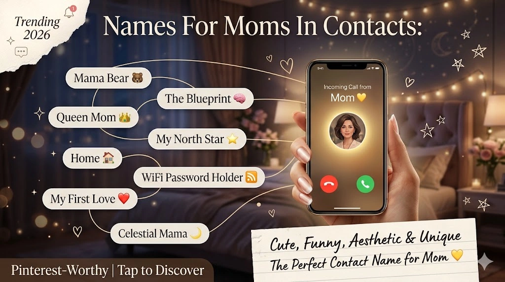 Names For Moms In Contacts