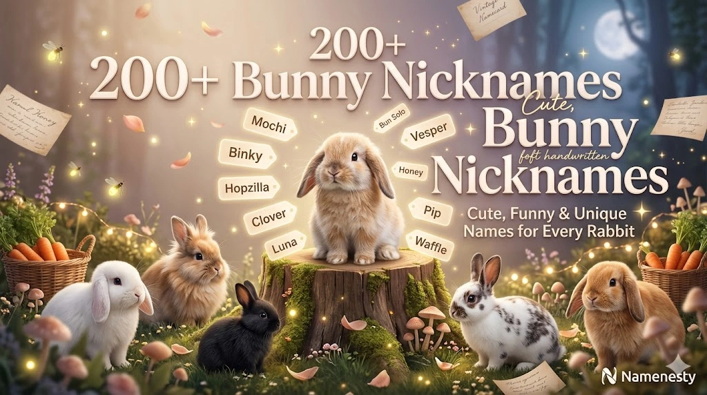 Bunny Nicknames
