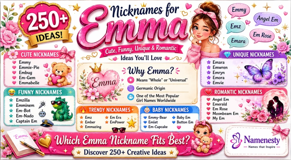 Nicknames for Emma