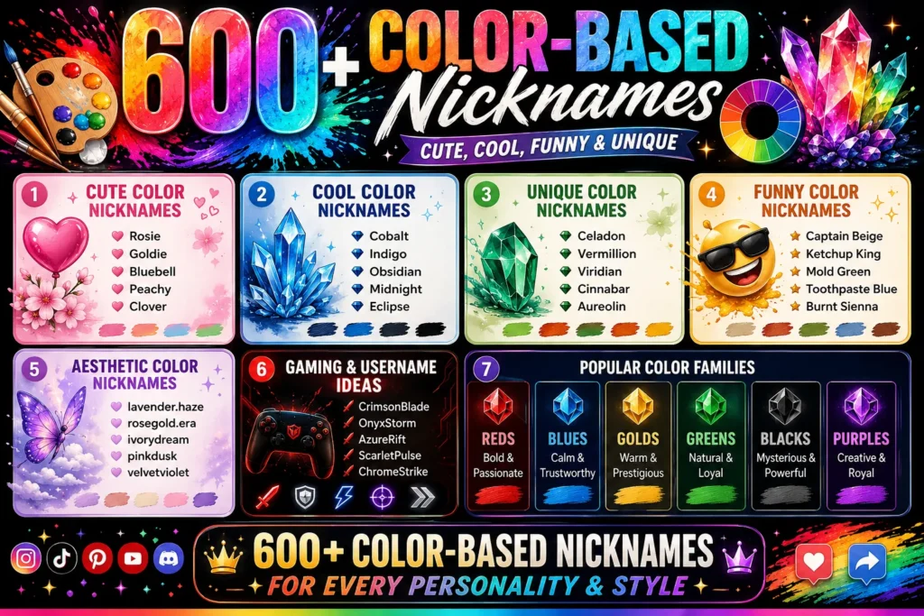 Color-Based Nicknames