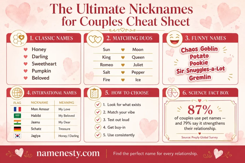 Nicknames for Couples
