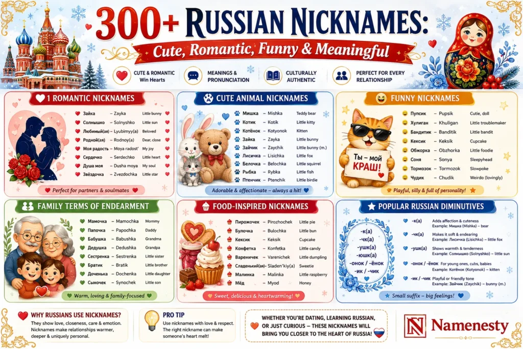 Russian Nicknames