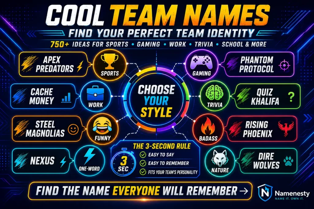 Cool Team Names
