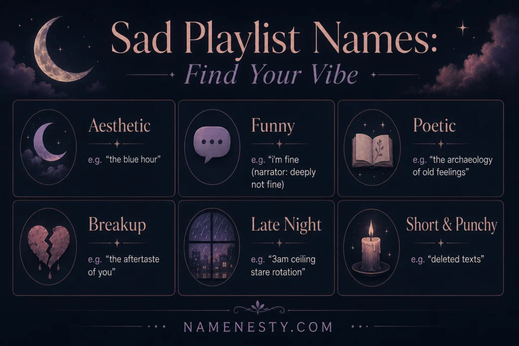 Sad Playlist Names