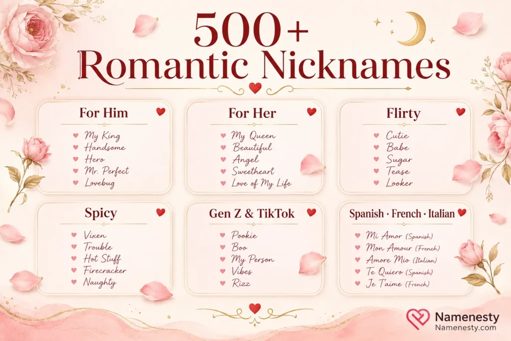 Romantic Nicknames