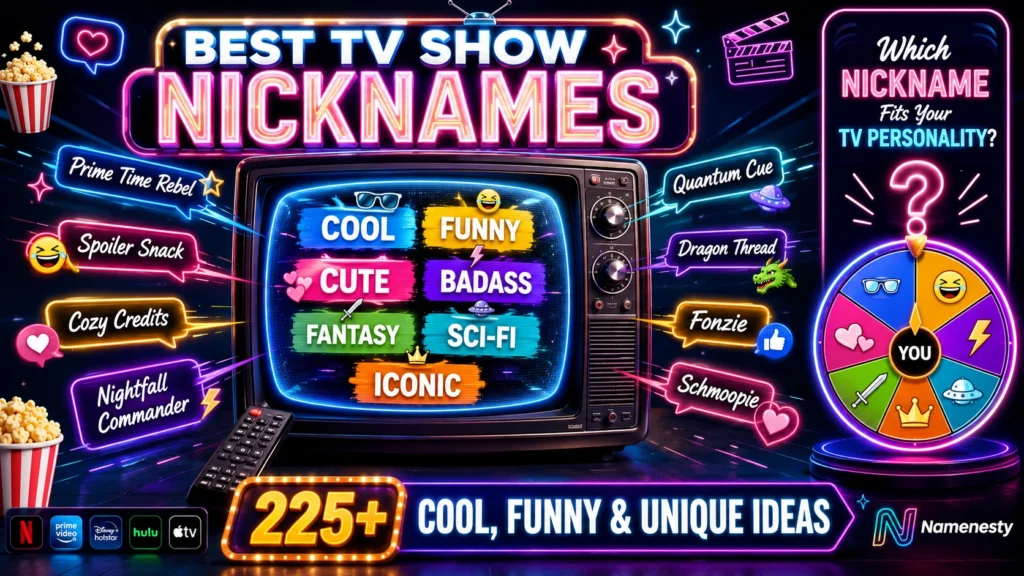 TV Show Nicknames