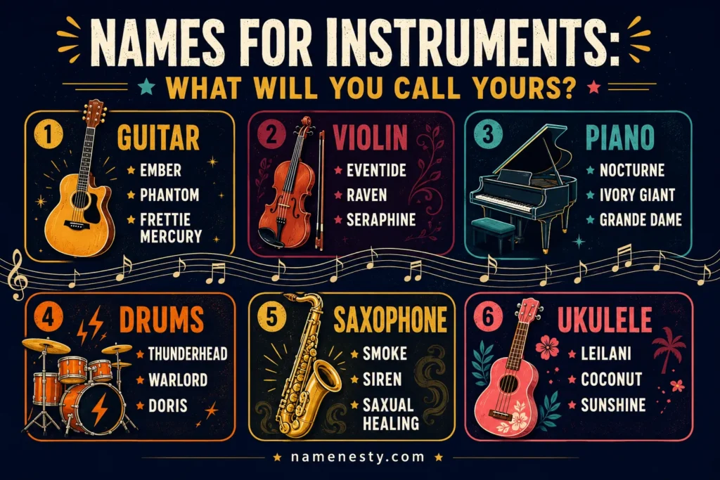 Names for Instruments