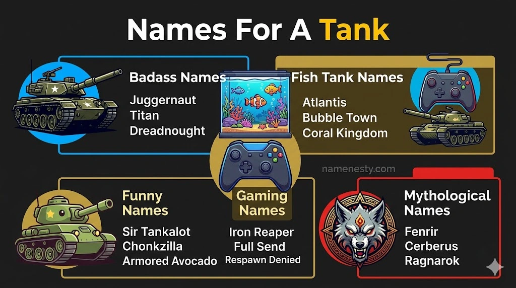 Names For A Tank
