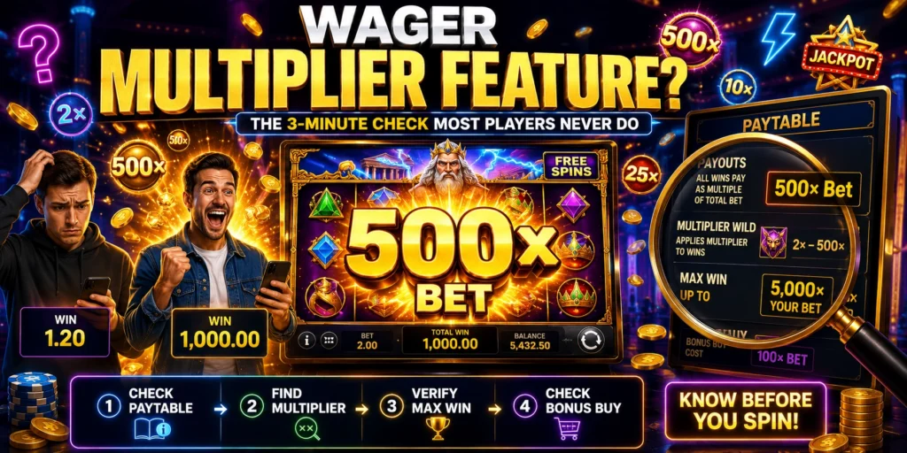 Wager Multiplier Feature