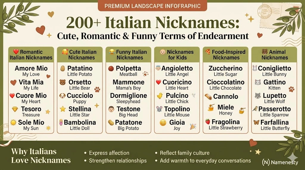 Italian Nicknames