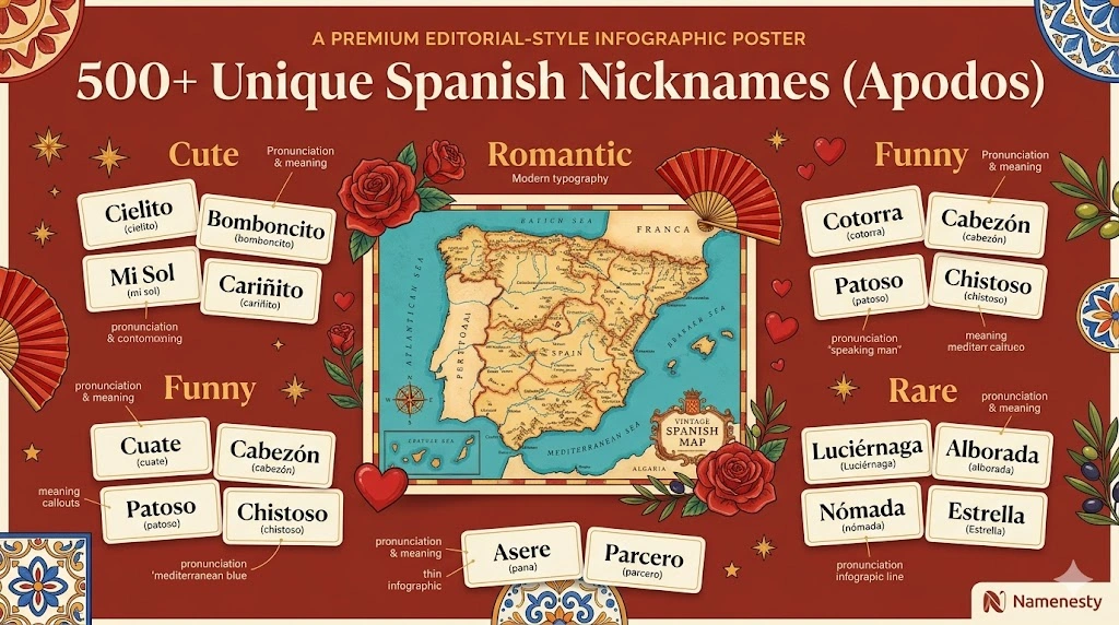  Unique Spanish Nicknames