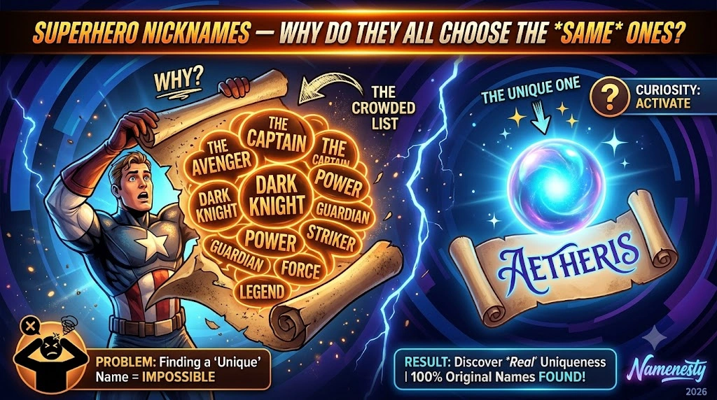 Superhero Nicknames