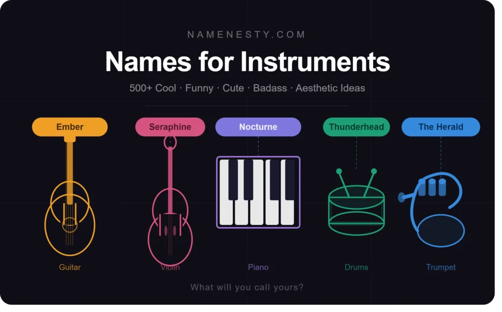 Names for Instruments