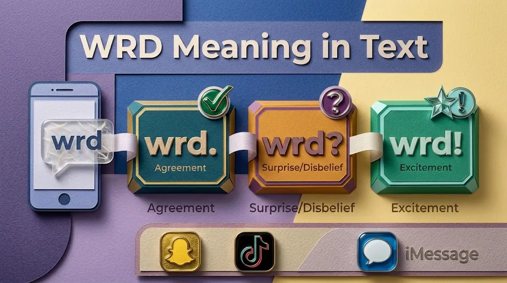 WRD Meaning in Text