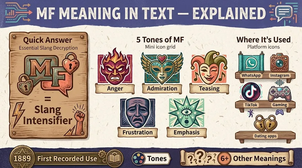 MF meaning in text