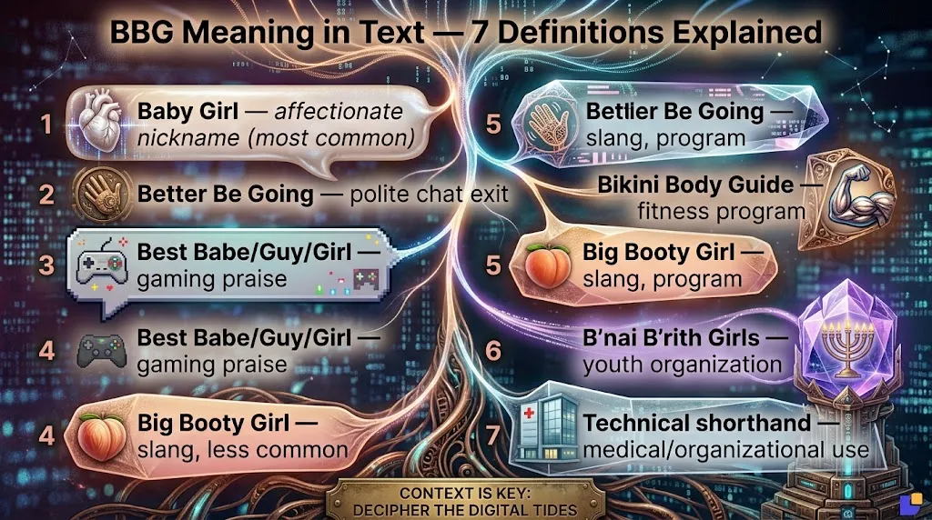 "BBG Meaning in Text 