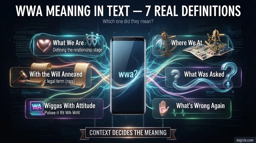 WWA Meaning in Text