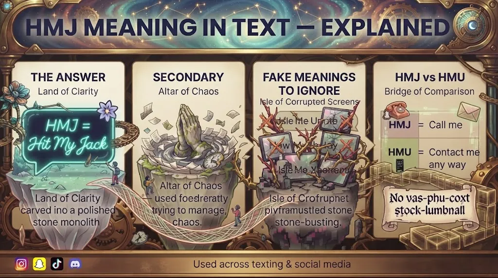 HMJ Meaning in Text