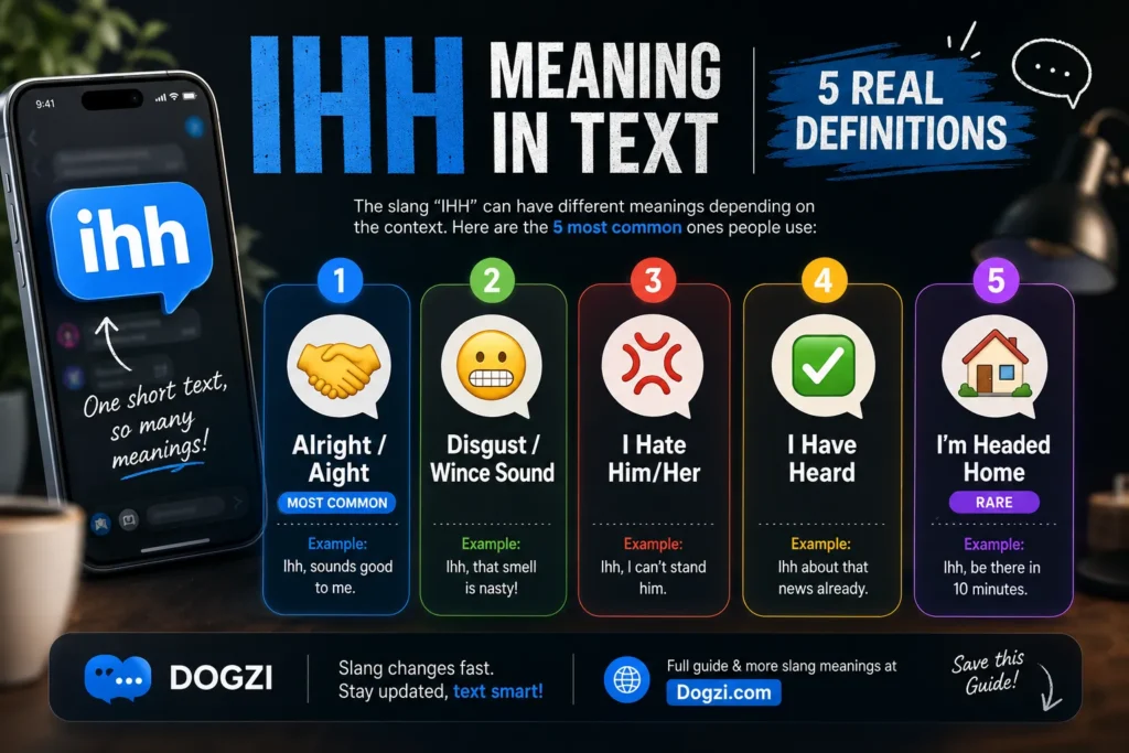 IHH Meaning in Text 