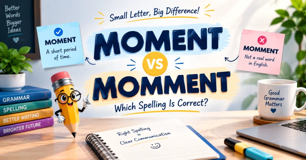 "Moment vs Momment