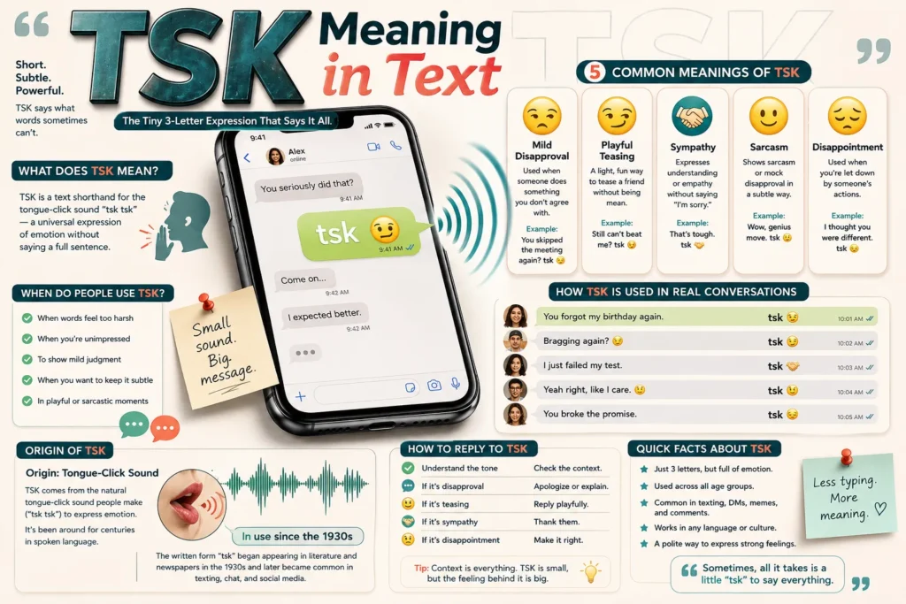 TSK Meaning in Text