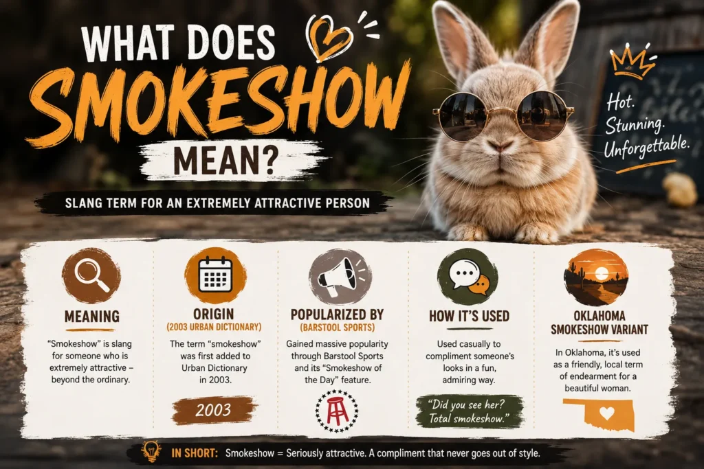 Smoke Show Meaning