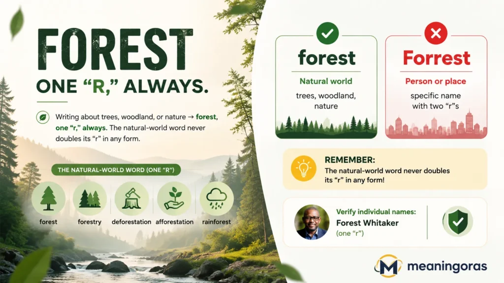 Forrest or Forest