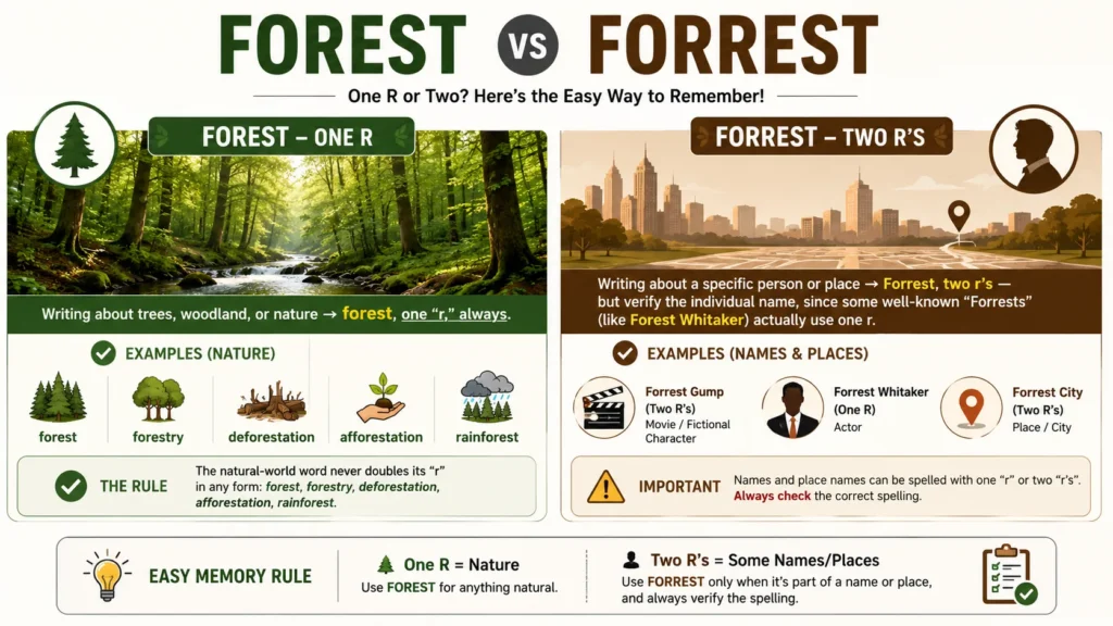 Forrest or Forest