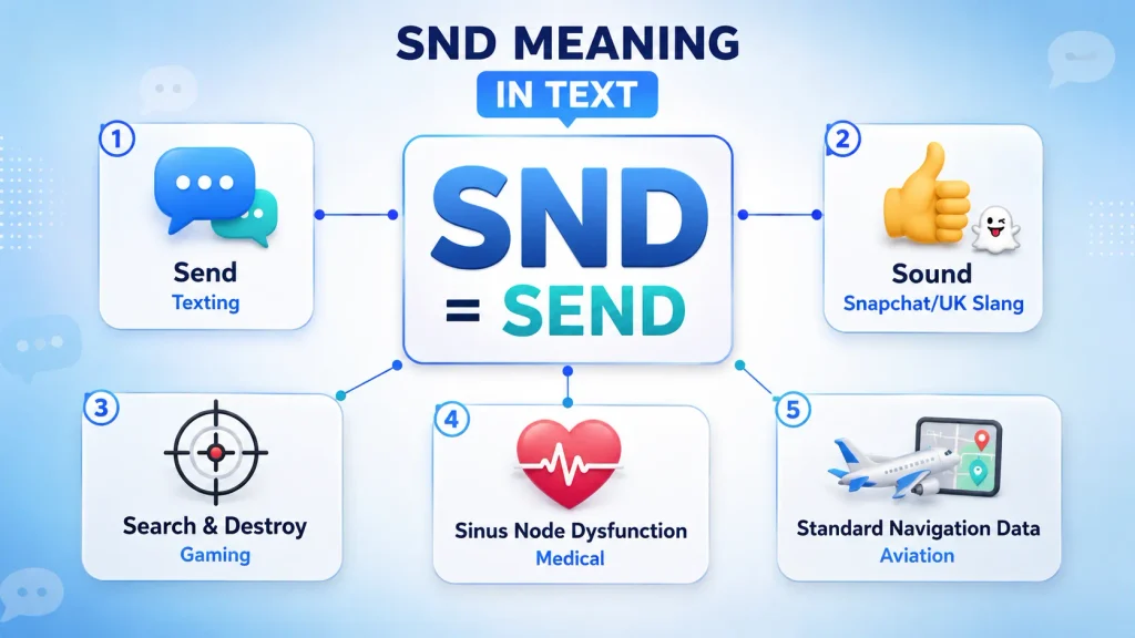 SND Meaning in Text