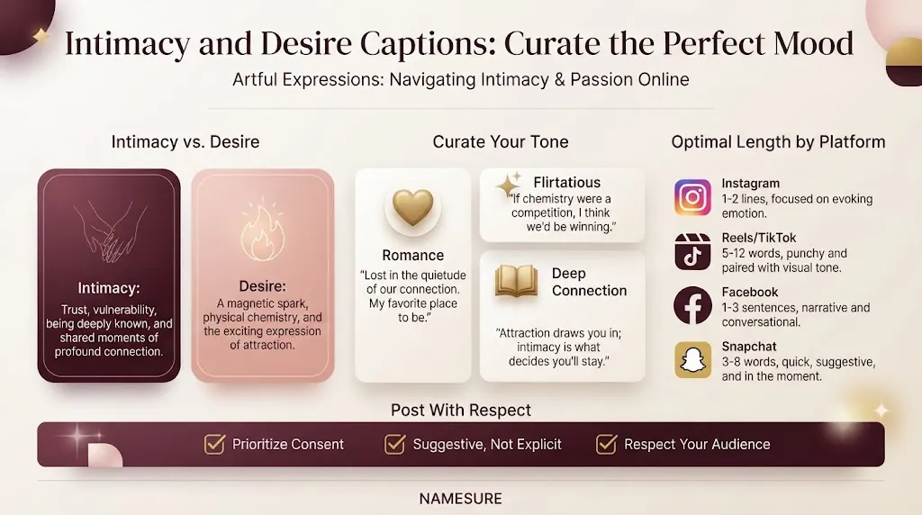 Intimate and Sex Captions