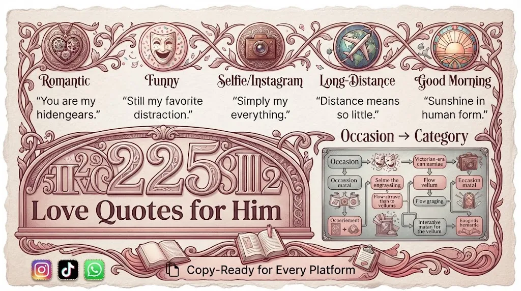 Very Short Love Quotes for Him