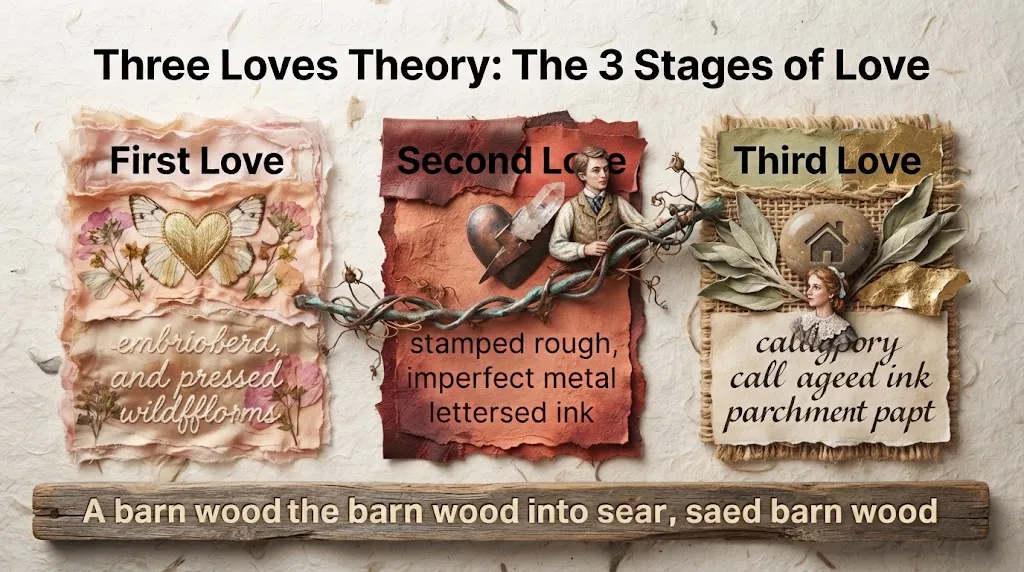 Three Loves Theory Captions