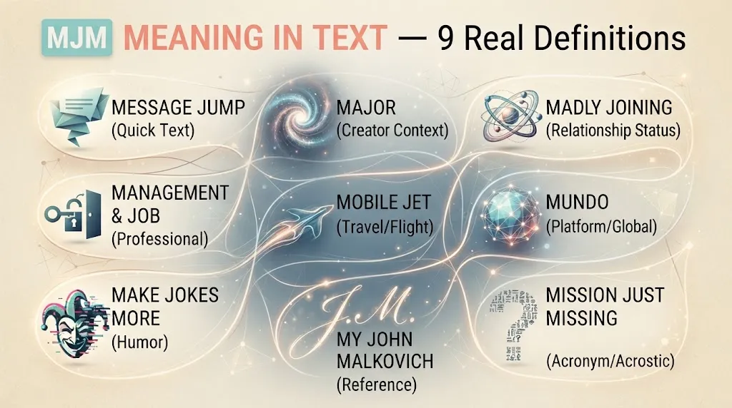 MJM Meaning in Text