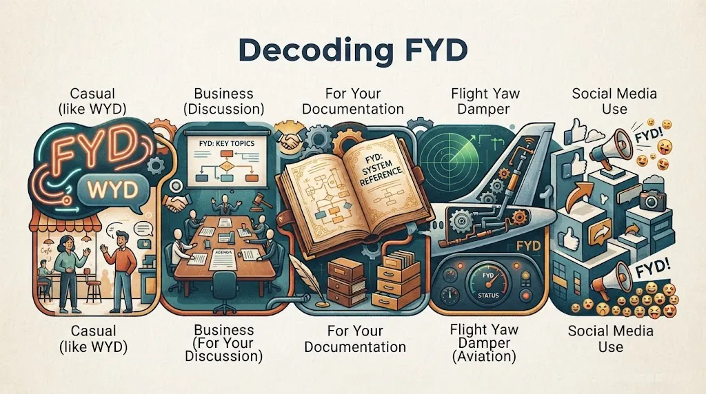 FYD Meaning in Text
