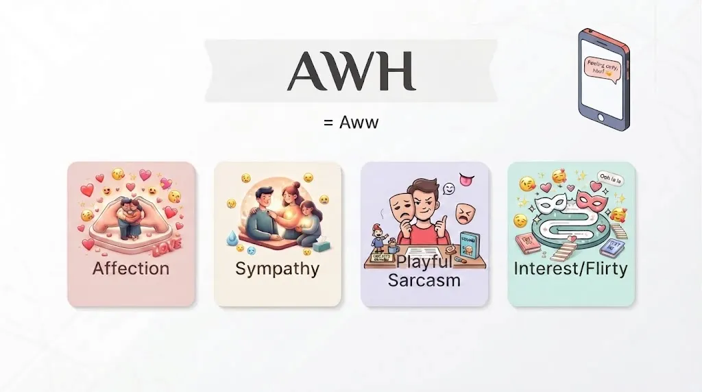 AWH Meaning in Text