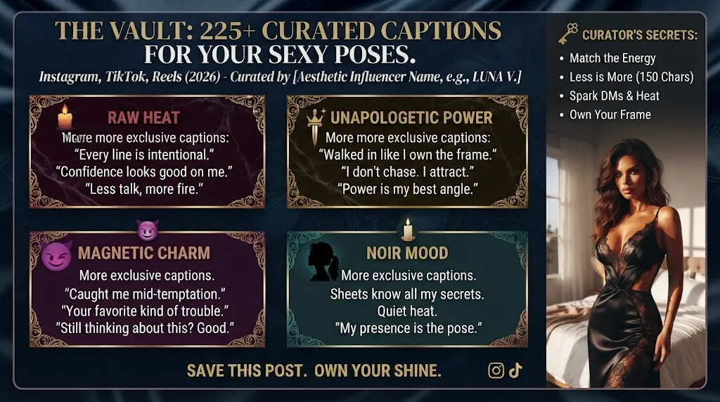 Sexy Poses Captions