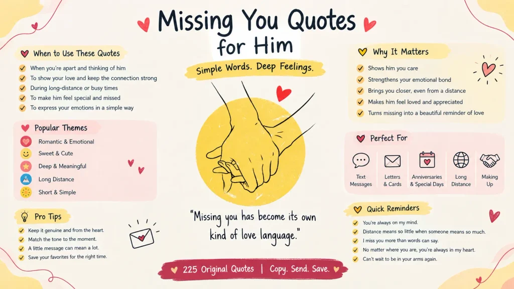 Romantic Quotes for Him