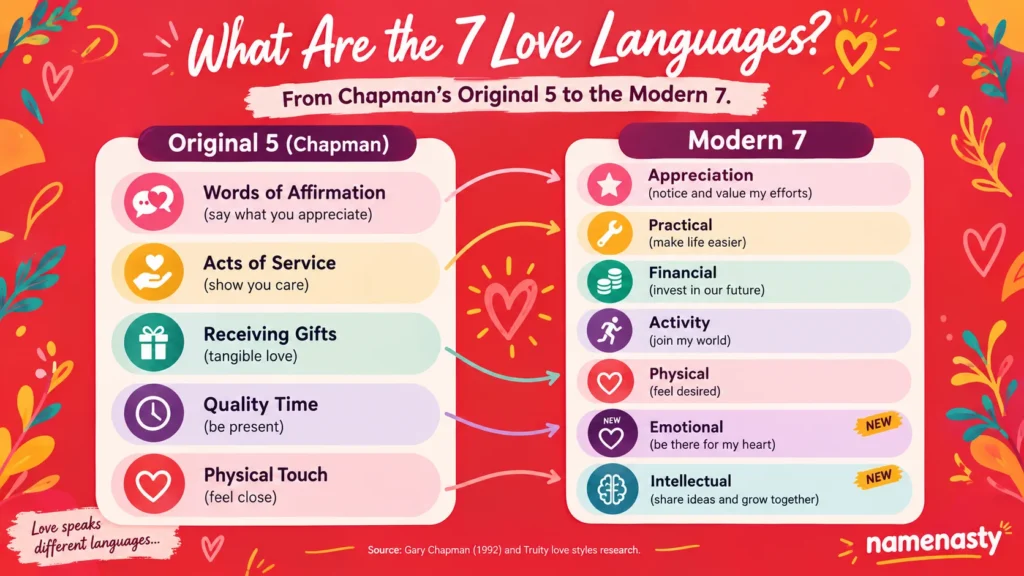What Are the 7 Love Languages