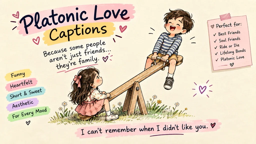 Platonic Love Captions