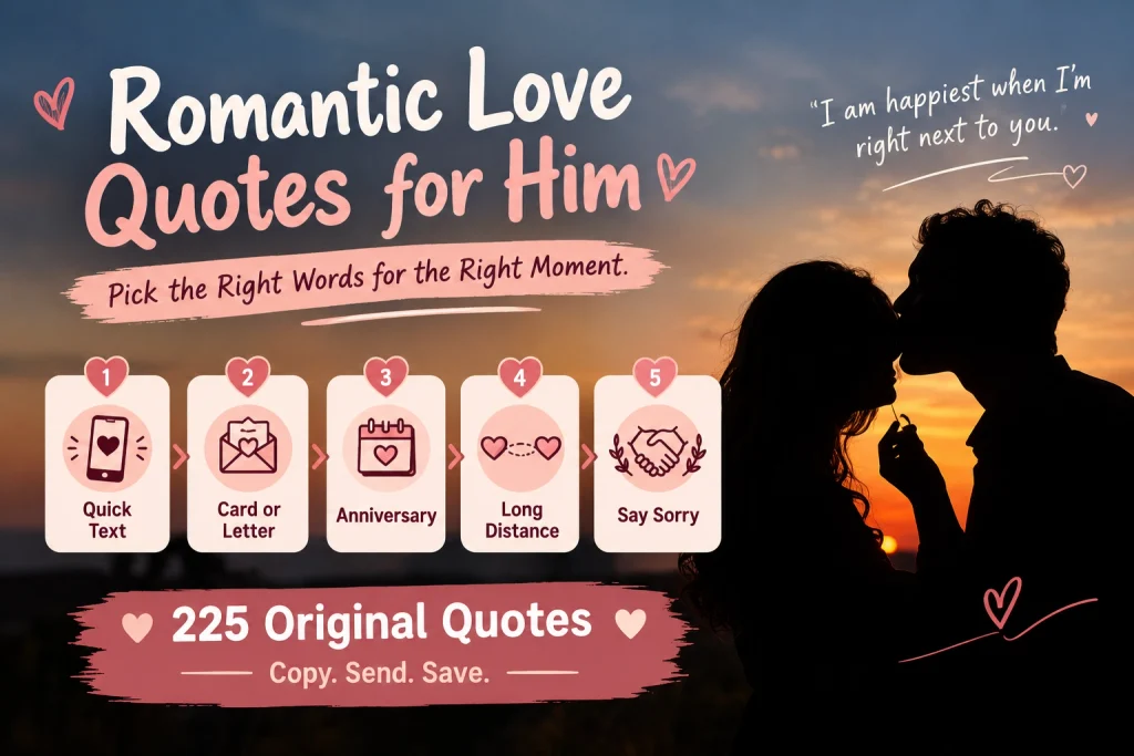 Romantic Love Quotes for Him