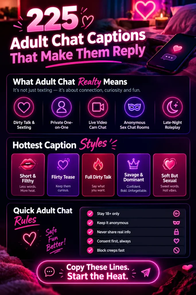 Adult Chat Captions