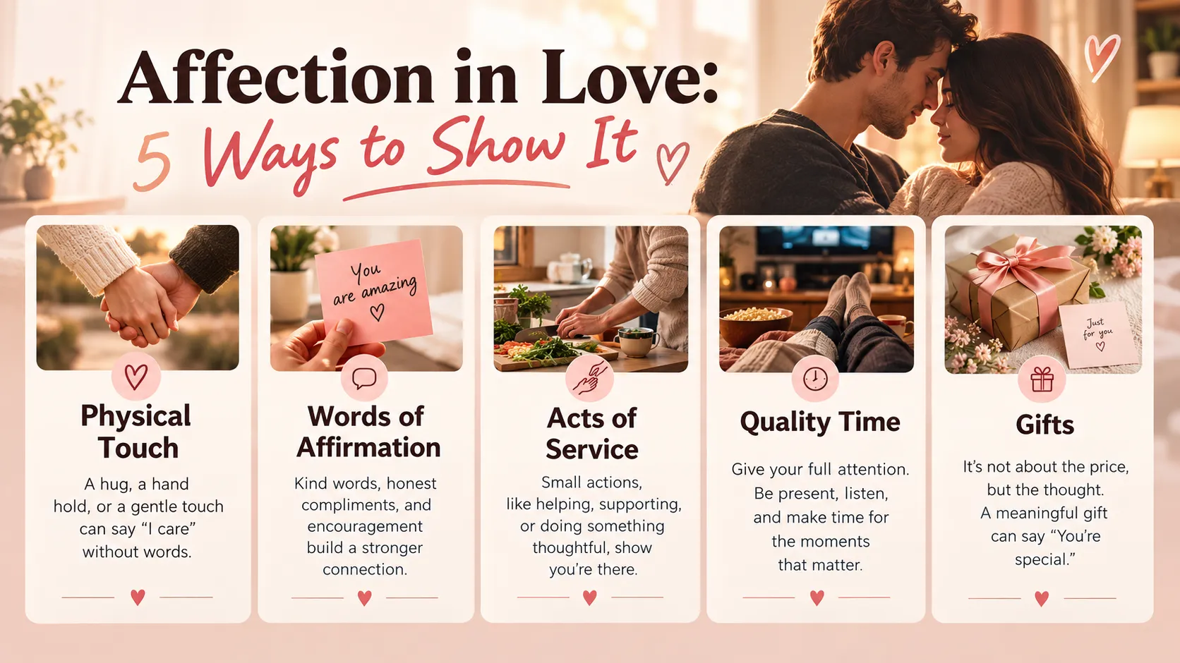 Affection in Love Captions